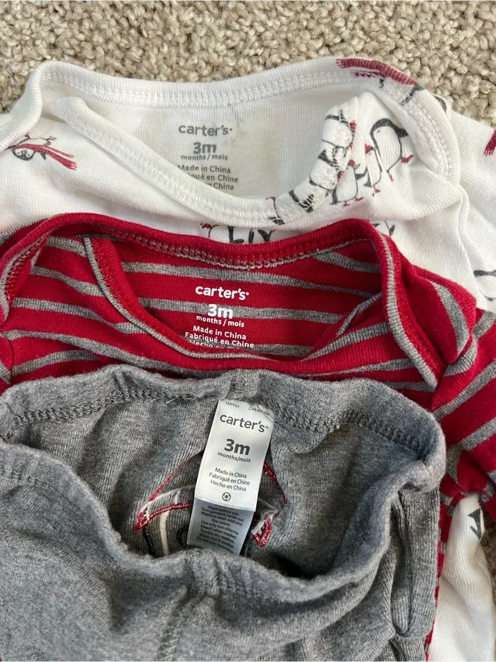Carters bundle onesies